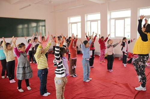 旗山小学用"文化"装点校园 各种活动精彩纷呈